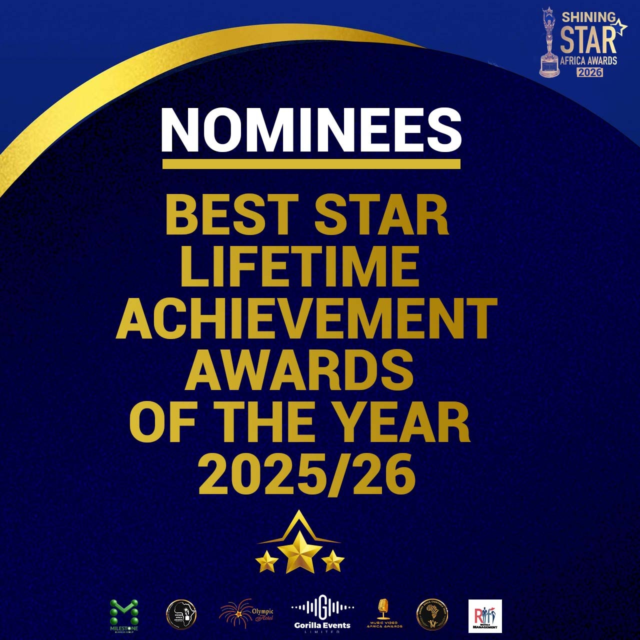 Best Star Lifetime Achievement of the Year