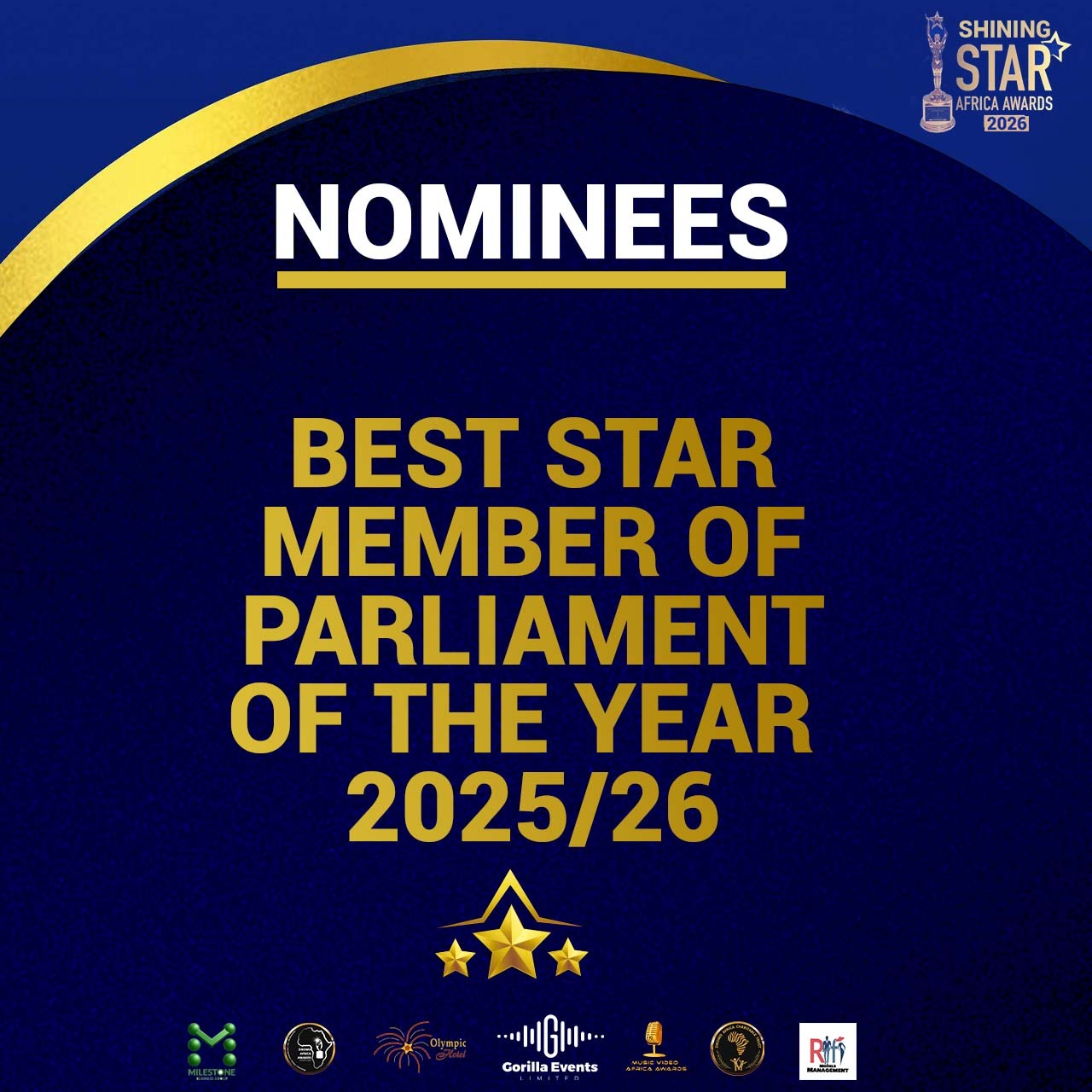 Best Star Member of Parliament of the Year