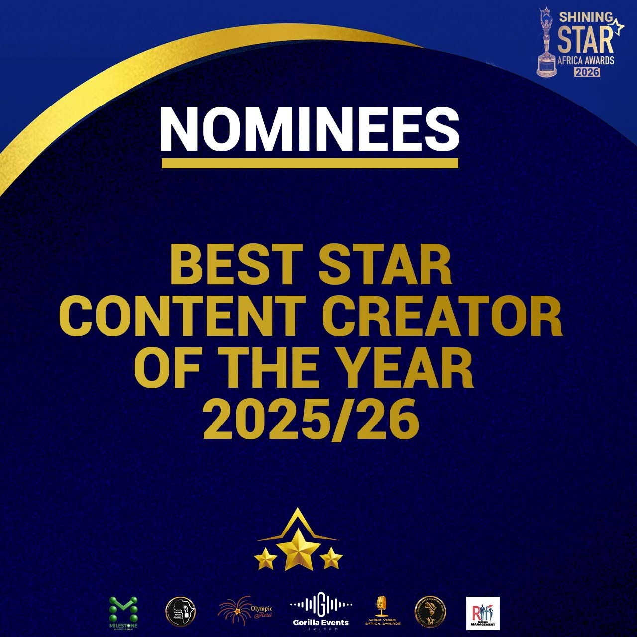 Best Star Content Creator of the Year